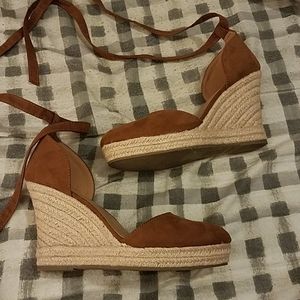 BRASH Espadrille wedges